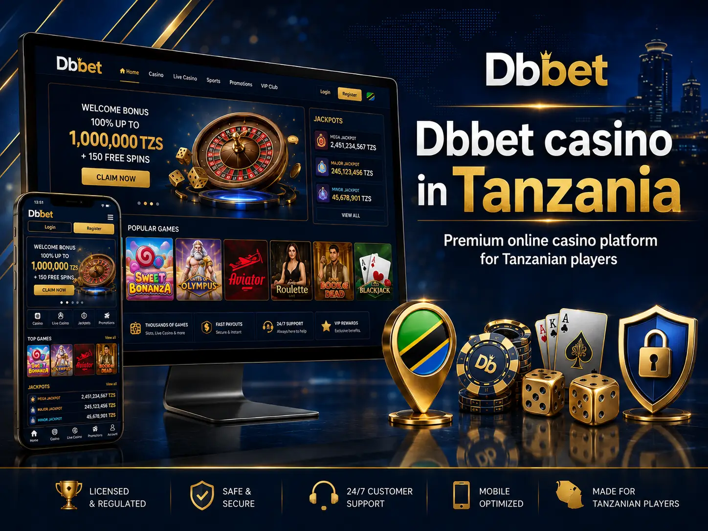 Dbbet Casino in Tanzania