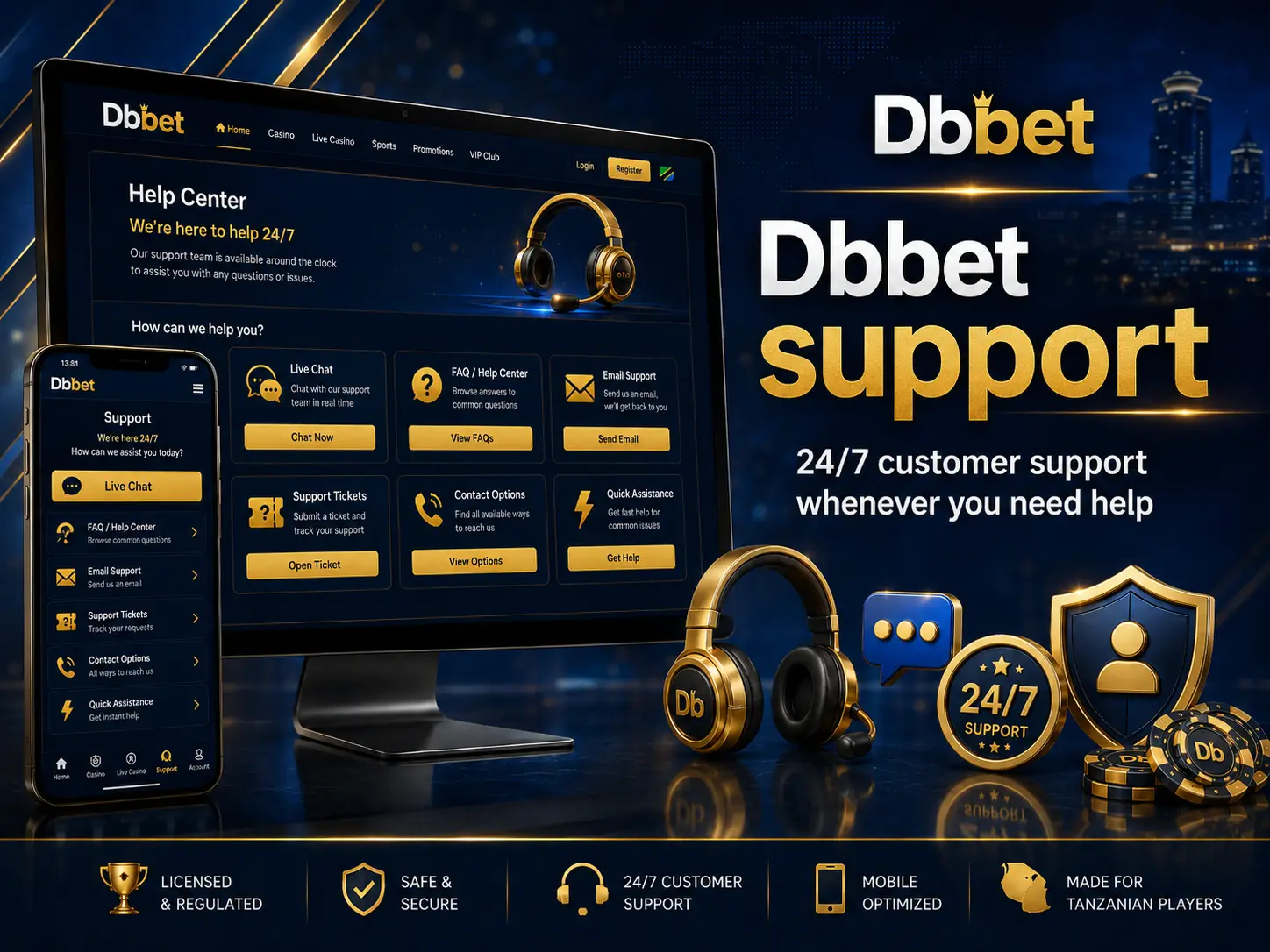 Dbbet Support in Tanzania