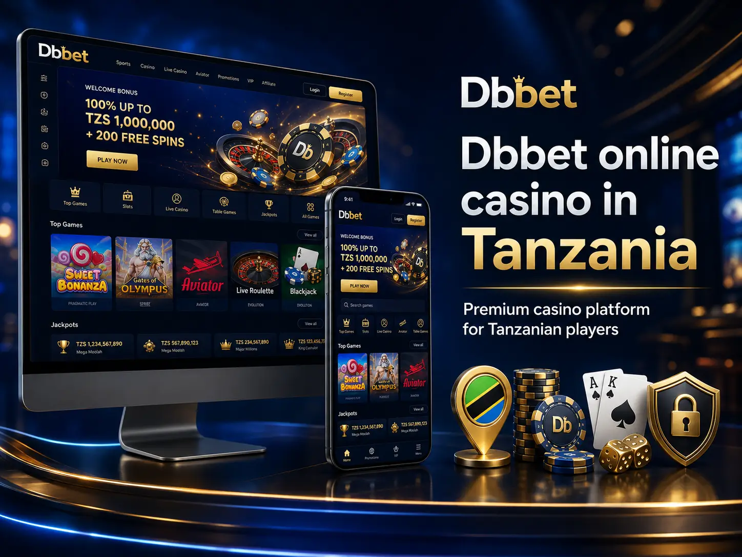 Dbbet online casino in Tanzania 2026