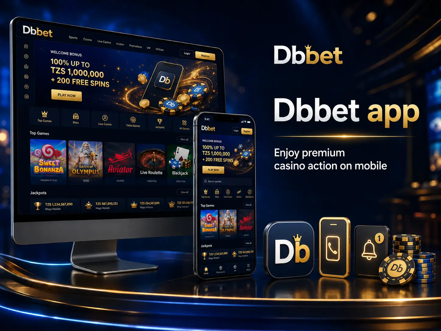 Dbbet App: Mobile Casino and Betting Access